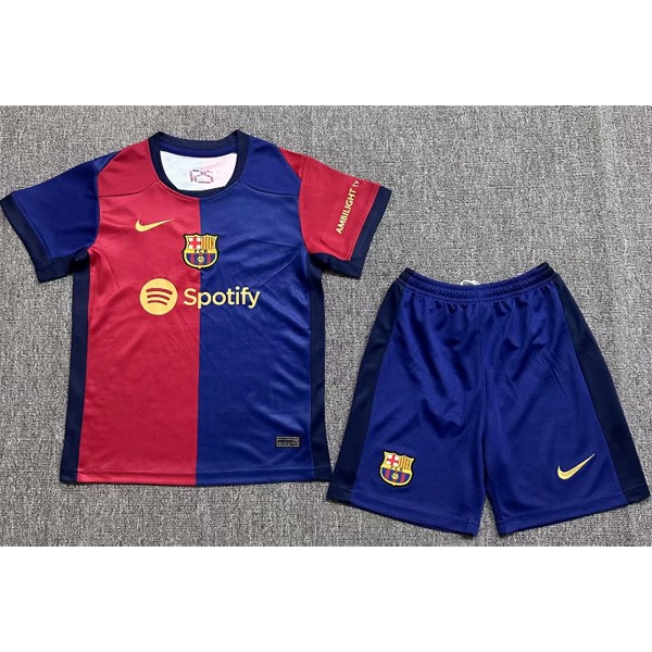 Maglia Barcellona 1ª All Sponsors Bambino 2024-2025